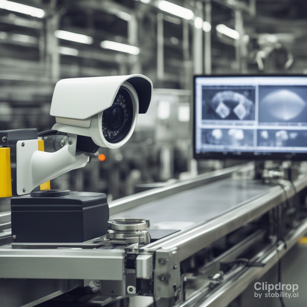 caméra intelligente contrôle chaîne de production